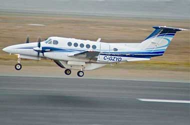 Air Nunavut charter aircraft supporting flexible routing across Nunavut for remote travel and lodge transfers